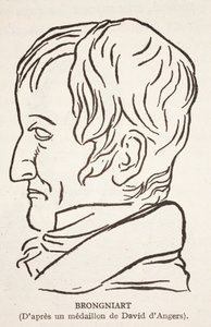 Brongniart door Pierre Jean David d
